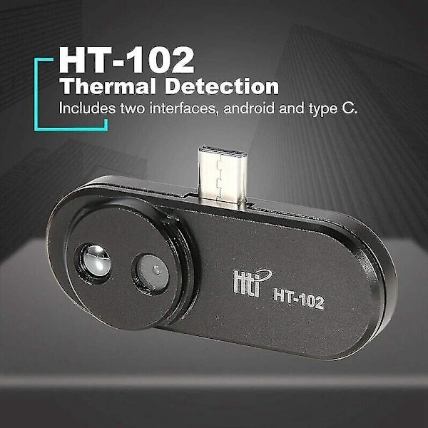 Flir One Pro Mobiltelefon Termisk Kamera Infrarød Kamera Ht 102 for Iphone Ipad Ios Android Otg Funksjoner Termisk Instrum-WELLNGS