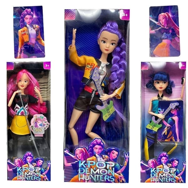 Kpop Devil Hunter Dockor - Rumi, Mira, Zoey Actionfigurer - Utsökta DIY-dockor zoey