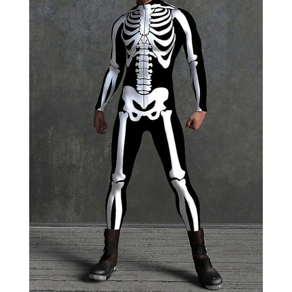 Robottiasu Miehille, Avaruusolentoasu Miehille, Festivaaliasu Miehille, Rave-asu Miehille, Festivaalihaalarit - WELLNGS VV038 Adult 4XL