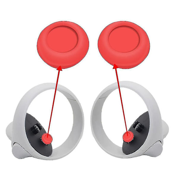 Kompatibel med Oculus Quest 2 Vr Touch Controller Handtag Greppfodral D-o-WELLNGS