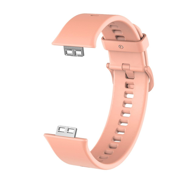 Mjuk Silikonarmband för Huawei Watch Fit - WELLNGS Light pink Huawei Watch Fit