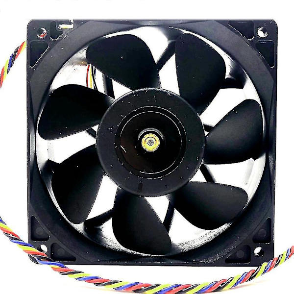 Qfr1212ghe 6000rpm 120x120x38mm 4-tråds 12v 2.7a för S15 S9 L3 + T9 + D5 Z9mini S11 M3 E9 + E10 A8 +-WELLNGS