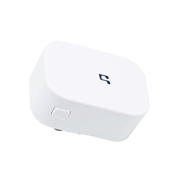 Plug-in ringeklokke til trådløs videodørklokke - Indgangsringsklokke med justerbar lydstyrke og musikvalg - WELLNGS UK Plug