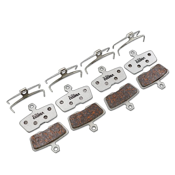 4 Par Ex Plus Cykel Skivebremseklodser til AVID SRAM Code 2011+Code R Guide RE Skivebremse, Alu-All-WELLNGS