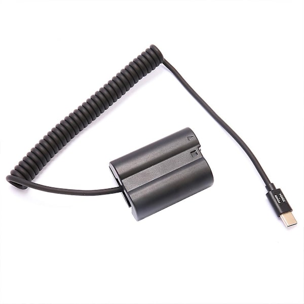 Tyyppi C USB EN-EL15 -akkunäytön virtapankkikaapelijoukot Nikon D800 D810-WELLNGS -tuotteelle
