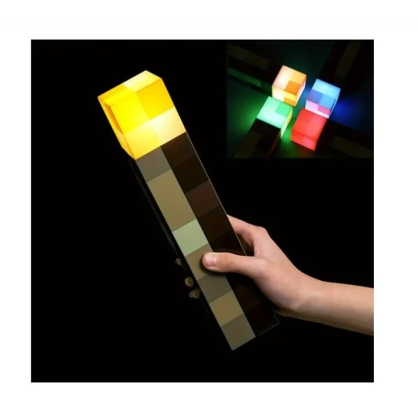Minecraft-lampa 28CM-WELLNGS