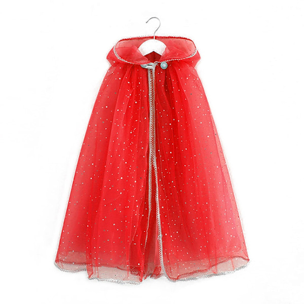 Disney-tegneserie Elena fra Avalor rollespillkostyme for liten jente bursdagsgave Prinsesse Elena-kjole barn Halloween forkledning kappe - WELLNGS Cape 9-10T