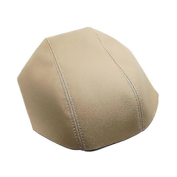 för Volvo S70 V70 C70 1993 - 1996 1997 1998 1999 2000 2001 Mikrofiber Läder Center Kontroll Lock Armstöd Box Skydd Klistermärke Trim-WELLNGS Beige
