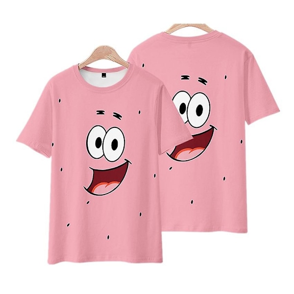 On Sales Sommer Patrick Star Shorts T-shirt Sæt Ferie Strand Strandbukser Herre Blomsterbukser Trend Rundt Surf Casual Bukser-WELLNGS 7 L