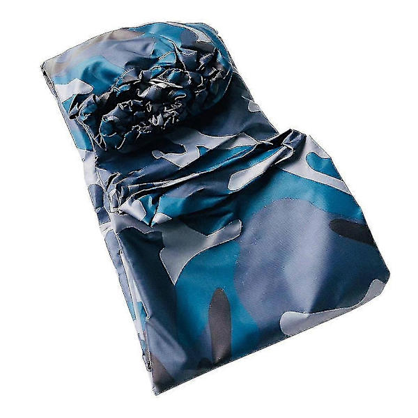 2,1-6,5 m kajakin ja kanootin säilytyspölysuoja - vedenpitävä UV-aurinkosuoja 8 kokoluokan kalastusveneelle / kajakille / kanootille - Ocean Camo, 300 cm 600cm Ocean Camo
