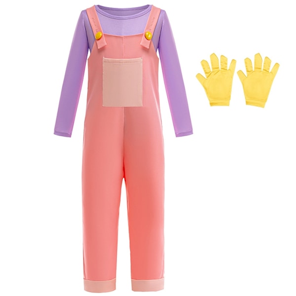 Anime Pomni Magiske Tal Cirkus Cosplay Kostume Børns Jumpsuit Halloween Kostume Purim Børns Kostume Tegneseriefigur 4T (110)-WELLNGS 4T(110) e1