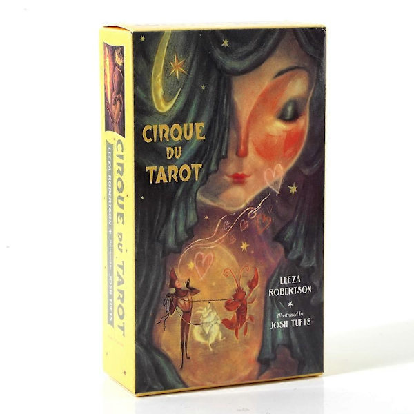 Circle of Life Tarot Fortune Telling Oracle Cards Tapet Familie Fest Uformell Brettspill med PDF Guide - WELLNGS Cirque du Tarot