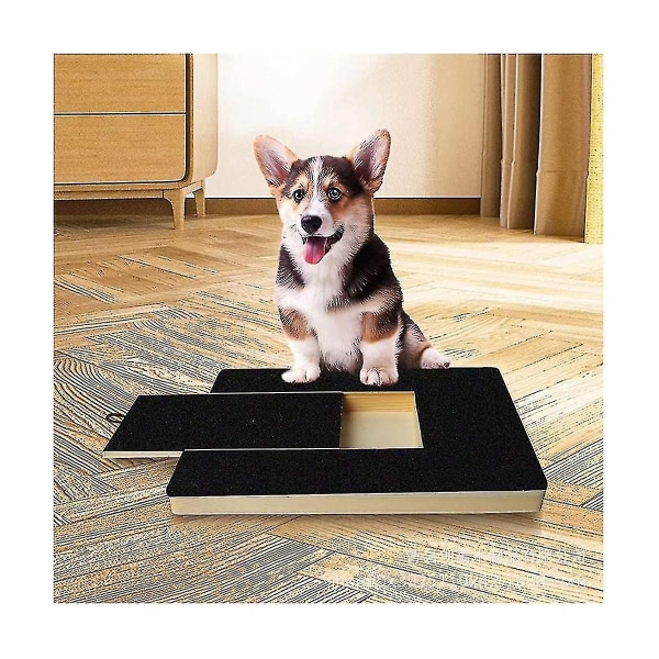 Hunde-neglepote-skrabepude - arkiveringstrimmerbræt til trimning af skrabeæske Emery sandpapir Arkivering Scratch-WELLNGS