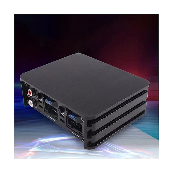 Til bil Android-radioer Professionel DSP-forstærker Audio Stereo 4X80W Høj troskabseffekt 4-vejs forstærker-WELLNGS