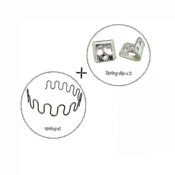 Reservedeler til sofa og stolsfjærer med klips, 40cm 45cm 50cm 55cm 60cm-WELLNGS 50cm