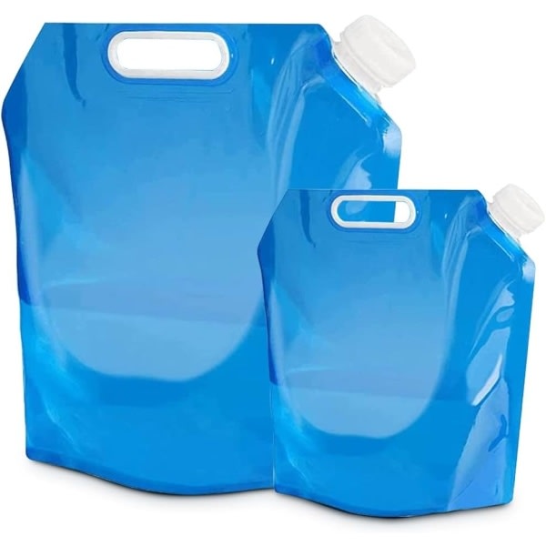 IC Water cans (2 pcs) collapsible 5+10 litres-WELLNGS