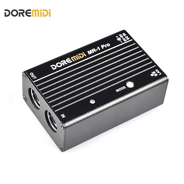 Doremidi netværk midi boks midi interface tilbehør guitar dele tilbehør midi netværk boks pro mr-1 pro musikinstrument-WELLNGS