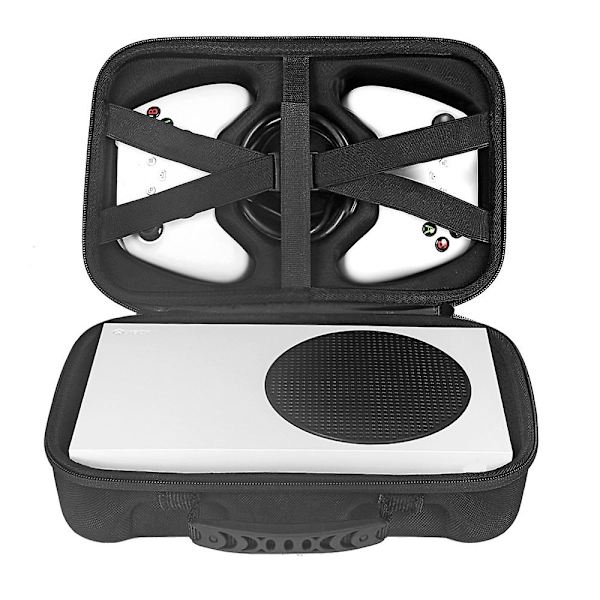 Bæreveske i nylon for Xbox Series S spillkonsoll, beskyttende koffert for reiseoppbevaring, C-WELLNGS