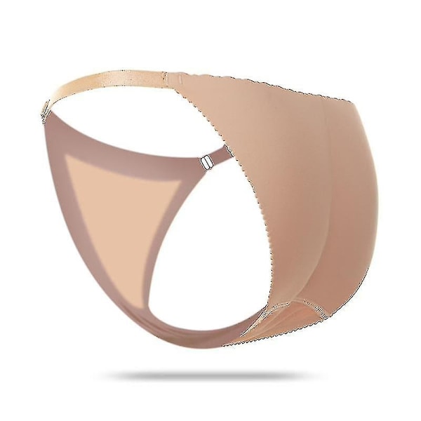 Dametruser med polstring for å løfte rumpa, formet for å gi en større rumpe - WELLNGS 2207beige S