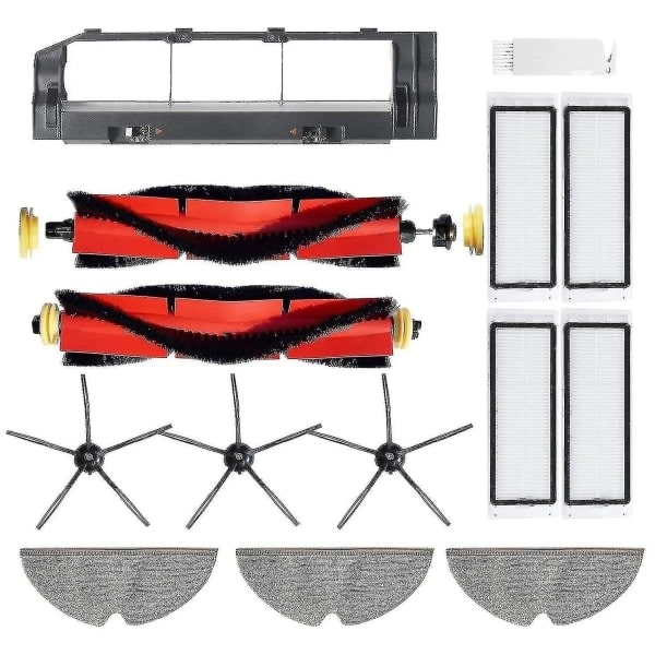 14-pakke kompatibel med Roborock S6 S6 Maxv S6 Pure S5 S5 reservdeler null ingen-WELLNESS