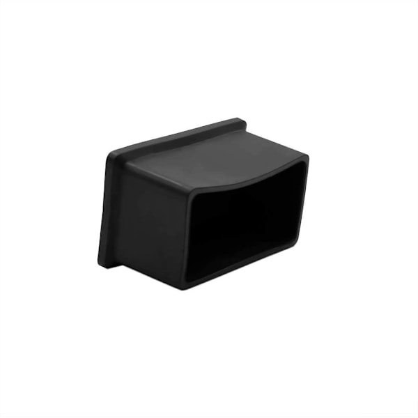 8-pack rektangulära, icke-märkande PVC-stolsbenshättor 30 mm x 50 mm (1-3/16\" x 2\") - WELLNGS 30*60mm