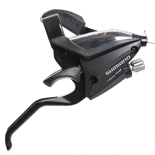 7S ST-EF500 OGD SHIMANO Cykelbroms/Växel 7S Optisk Växelvisning 3X7 Växlar Bakväxel - WELLNGS LEFT x3SPEED
