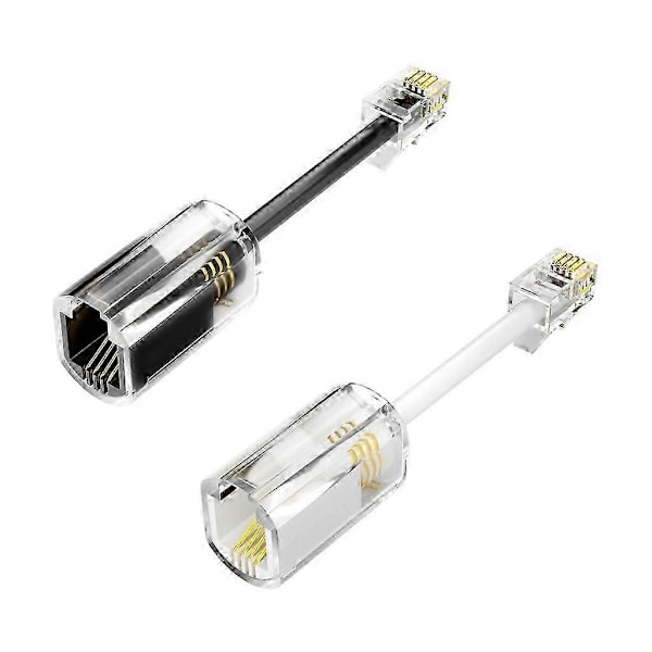 Telefonledningsflokløser for fasttelefonledning - WELLNGS White