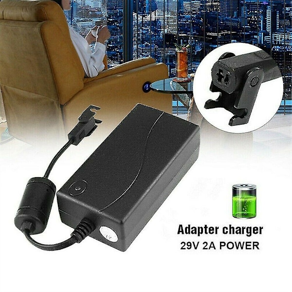 29V/AC/DC Strømforsyning Elektrisk Recliner Sofa Stol Adapter Transformer Verktøy - Plugg - WELLNGS