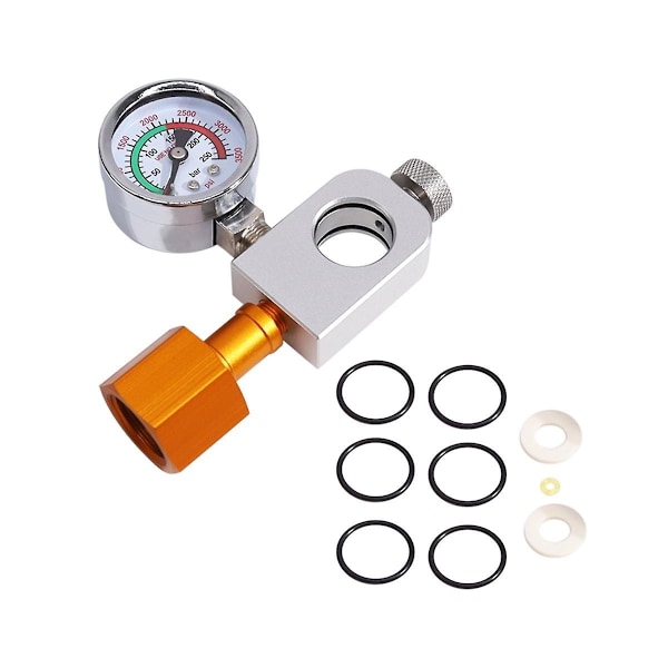 CO2-påfyllingsadapter for Cga320 CO2-tank  Påfyllingshurtigadapter for Duo/terra/art  Maskin-WELLNGS