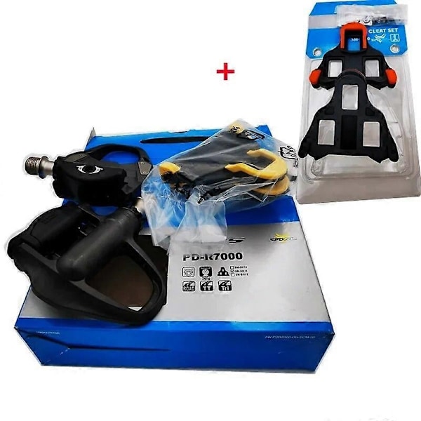 105 PD R7000/PD5800/R540/R550 landevejspedaler kulfiber klikpedaler SPD pedaler med SM-SH11 klamper ultegra pd-r8000-WELLNGS R7000 one more sh10
