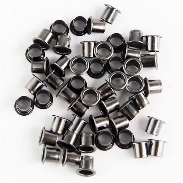 Silmäreikärei'itystyökalusarja 50 silmällä 6mm messinkipinnoitteella Diy Kydex-tupen Kydex-silmälle - WELLNGS