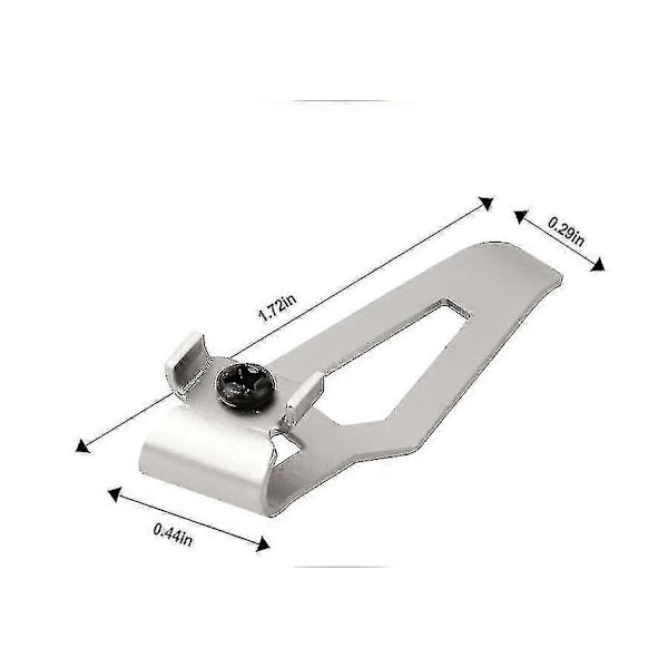 42-70-0490 Bältesklämma för Milwaukee M12 Slagborr/Slagnyckel 5-delars Set-WELLNGS