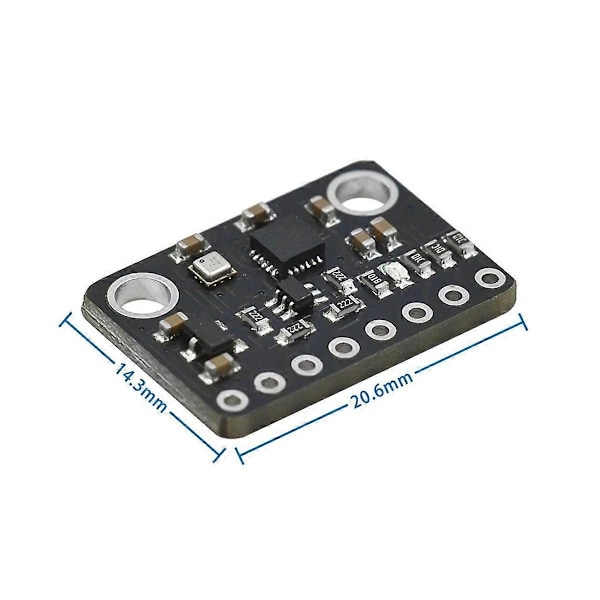 Kompatibel med ICM20948 10DOF Accelerationsgyroskop Kompass Nio-axlig Sensormodul-WELLNGS