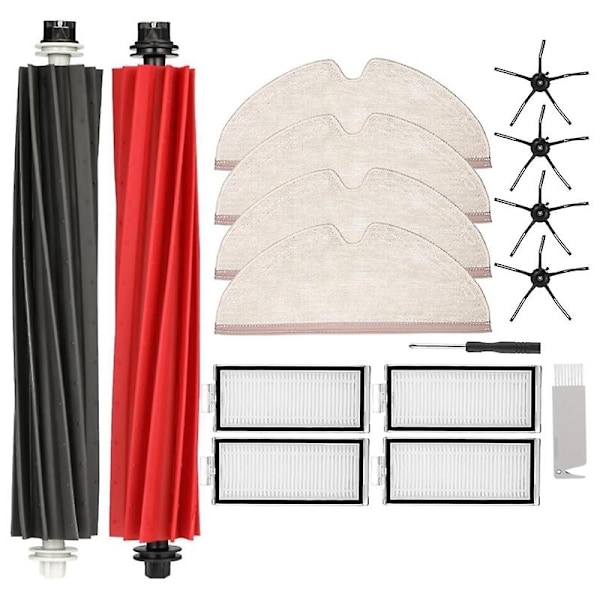 For Q5 Pro/q5 /q8 Max/q8 Robot Cleaner Hoved Sidebørste Hepa Filter Mopp Pads Reservedeler-WELLNGS