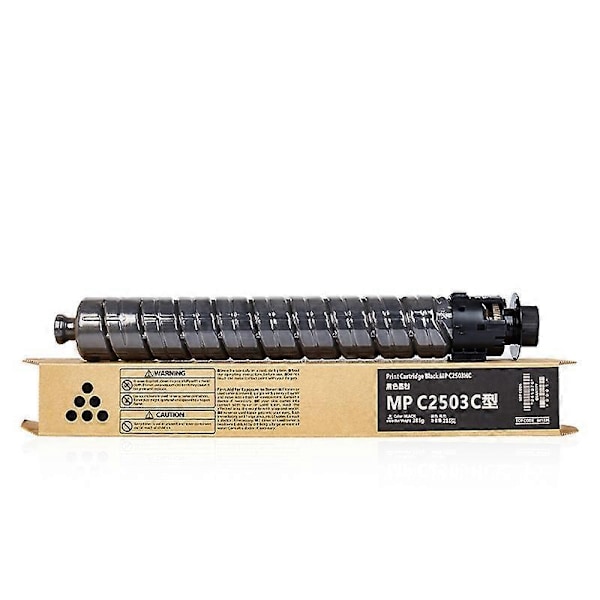 Kopimaskine Tonerpatron til Ricoh MP C2003 C2503 C2004 C2504 C3003 C3503 C4503 C5503 C6003 C3004 C3504 C4504 C6004 - WELLNGS Black
