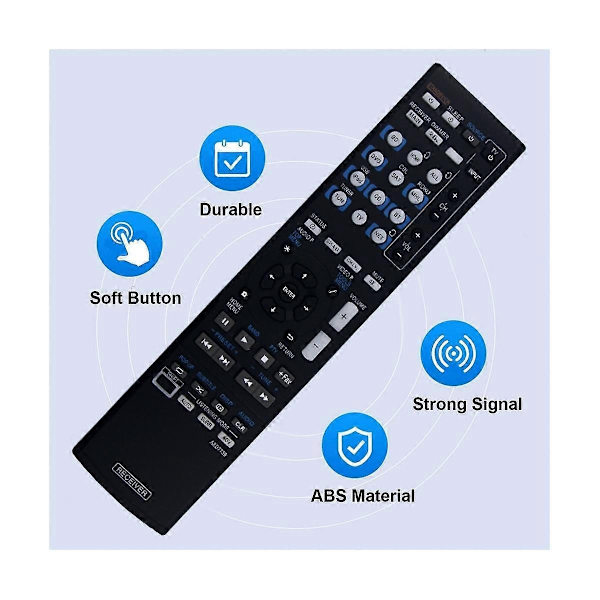 AXD7739 Korvaava kaukosäädin Pioneer AV-vastaanottimelle VSX-830-K VSX-45 VSX-830 VSX-90-WELLNGS