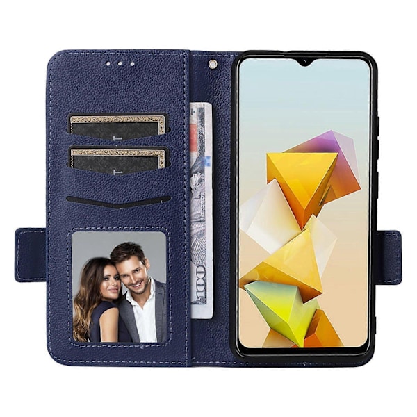 Flipfodral i läder med kortfack för ZTE Blade A73 Pro 5G/A73 5G/Optus X Pro 5G - WELLNGS Style E