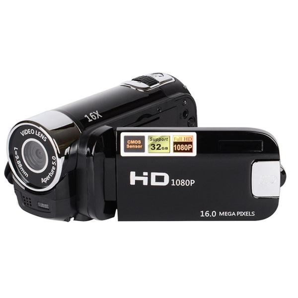 Digitalt videokamera, Dv100 Hd 1080p 16 millioner pixels digitalkamera-WELLNGS