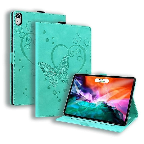 Kompatibel med iPad mini 6:e generationen 83 tum smal design stativfunktion-WELLNGS Light green