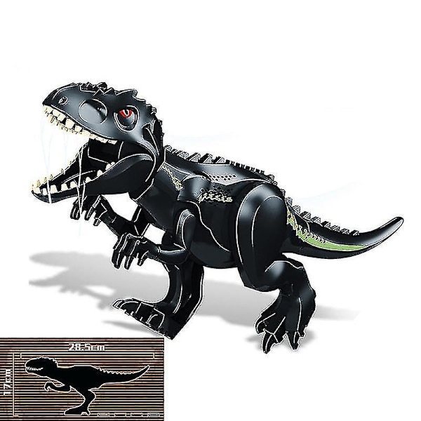 1 stk Jurassic Big Size Dinosaur Building Blocks T-rex Quetzalcoatlus Baryonyx Action Figures Barn Leke Gaver-WELLNGS Pterosaur A