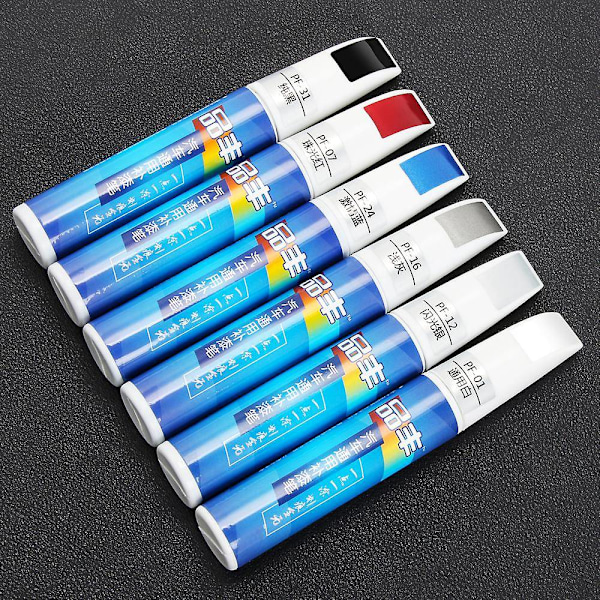 Bilmaling ripe reparasjon fjerner touch up DIY penn tilbehør for Tesla Model S 3 X Y Smart Fortwo Forfour 453 451 450-WELLNGS Silver