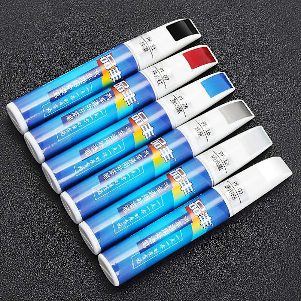 Bilskrapreporation Remover Touch Up DIY Pen Tillbehör för Tesla Model S 3 X Y Smart Fortwo Forfour 453 451 450-WELLNGS Silver
