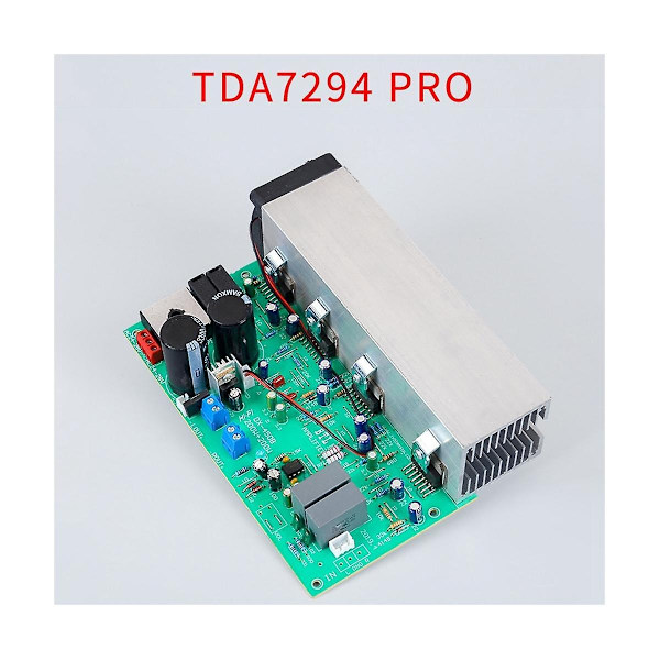Tda7294 Pro förstärkarkort 2.0 kanal 200w luftkyld Hifi hög effekt ljudförstärkarkort-WELLNGS