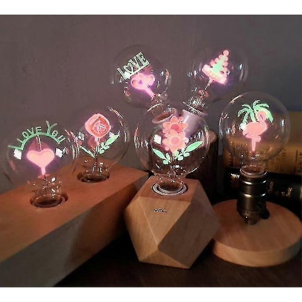 Vintage Edison Glödlampa-WELLNGS Flowers