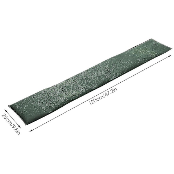 Vattenaktiverade översvämningsbarriärer för källare garage översvämningsskydd - WELLNGS 25*120cm