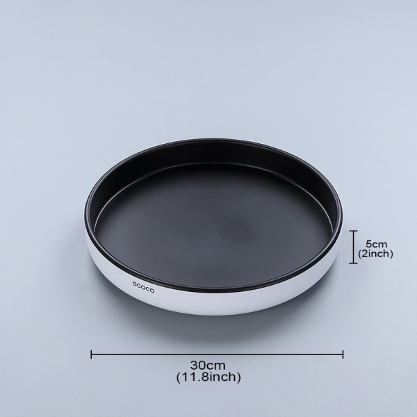 360 roterande förvaringsställ för kryddor black-WELLNGS black 30x30x5cm