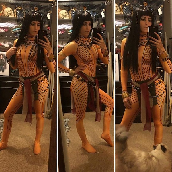 Voksne Børn Mummy 2 Cosplay Kostume Kvinde Anck Su Namun Superhelt Zentai Sæt Halloween Bodysuit S-WELLNGS S A