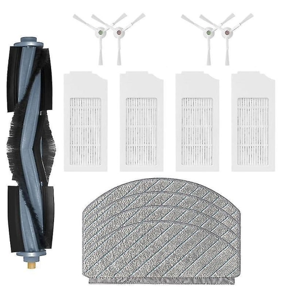 Ersättningsfilter och mopptrasa för Ecovacs Deebot T10 Plus Hepa-filter - WELLNGS
