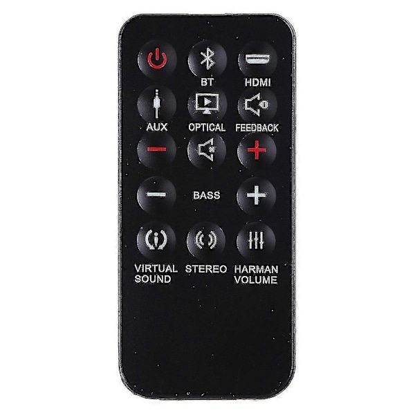 Slitstark svart Sb350 fjärrkontroll för bio Sb250 Stv250 Stv350 Stv280-WELLNGS