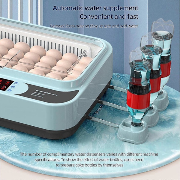 Automatisk Æg Inkubator Controller Digital LED Temperaturstyring Temperatur Fugtighedssensor Æg-WELLNGS 15Eggs